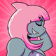 Screenshot of Shark Chan in her partial human form, taken from the Steam webpage.